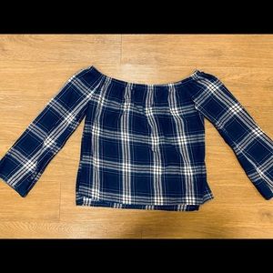 Cloth & Stone off the shoulder, bell sleeve top